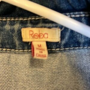 Reba brand, jean jacket size medium